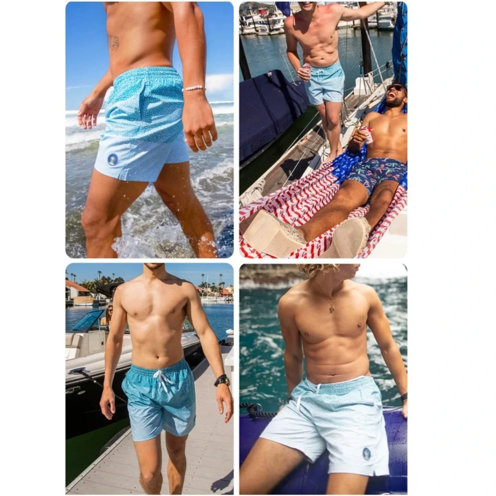 Chubbies The Classic Swim Trunk 7” Whale Sharks Swimsuit Men’s Size XXL